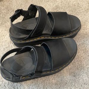 Platform doc martens sandals!